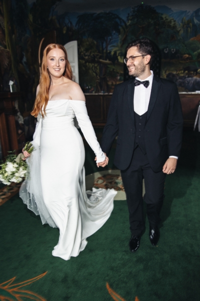 Aimée and Ollie’s Beautiful Rainy Day Wedding at Port Lympne Hotel & Reserve