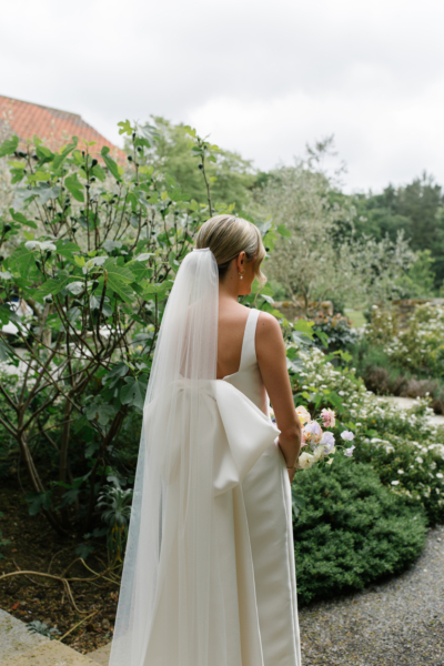 Maisie Wore Jessica Bennett for Her Spring Pastel Flower Filled Wedding at Middleton Lodge