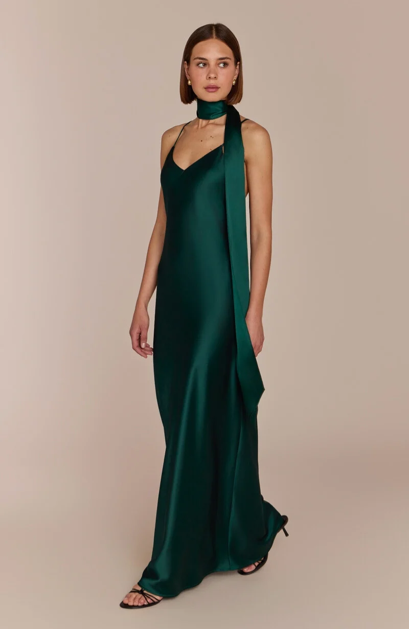 Rewritten London green bridesmaids dress - brooklyn-strappy-slip-satin-bridesmaids-occasion-dress-dark-forest-green__3_1400x.progressive